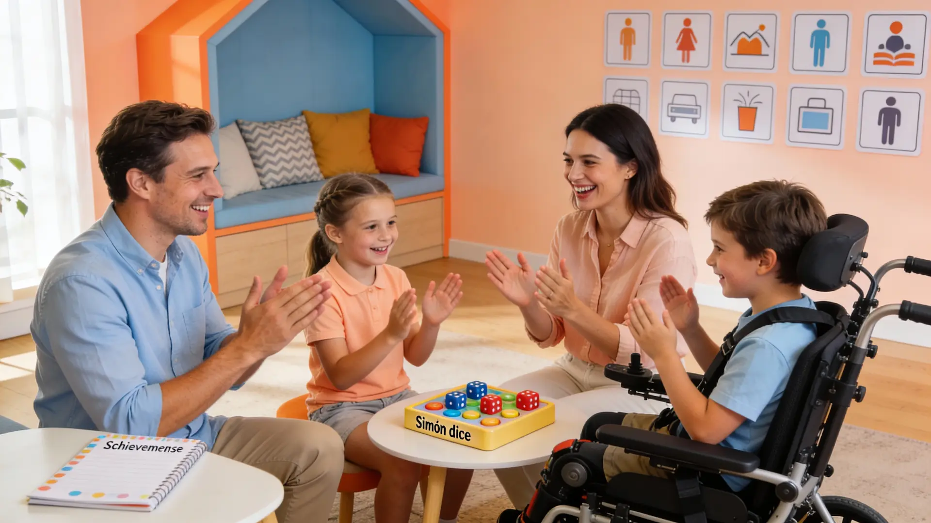 Orientación familiar para discapacidades infantiles.